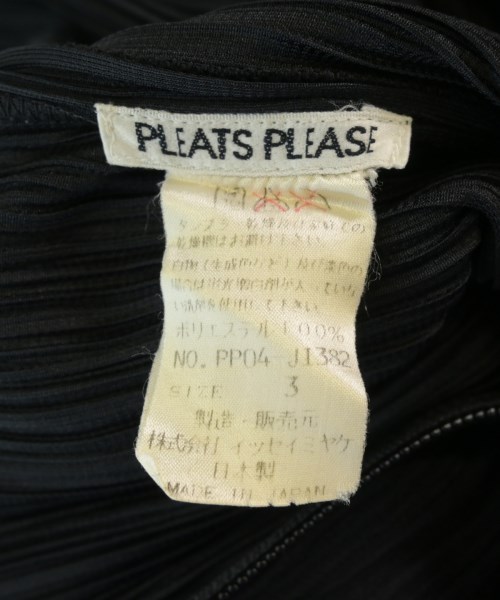PLEATS PLEASE（プリーツプリーズ）オールインワン/サロペット 黒 サイズ:3(L位) レディース/2200726697012