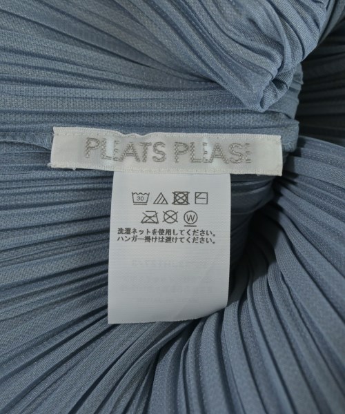 PLEATS PLEASE（プリーツプリーズ）ワンピース 青 サイズ:3(L位) レディース/2200727066176