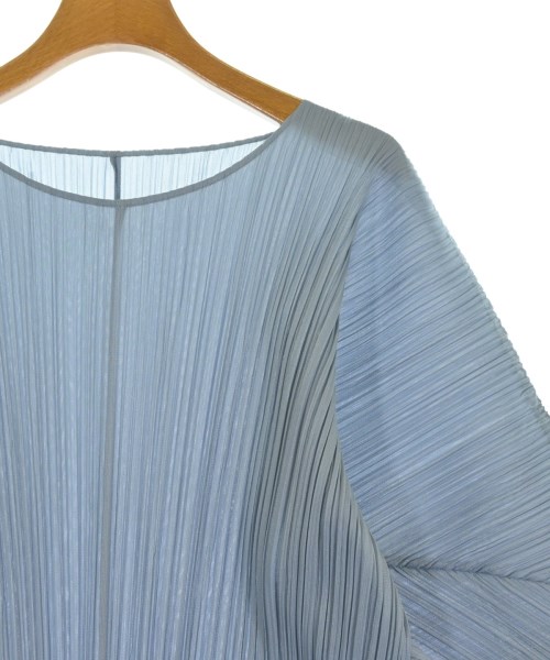 PLEATS PLEASE（プリーツプリーズ）ワンピース 青 サイズ:3(L位) レディース/2200727066176
