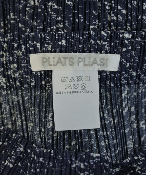 PLEATS PLEASE（プリーツプリーズ）ロング・マキシ丈スカート 紺 サイズ:5(XXL位) レディース/2200727066251