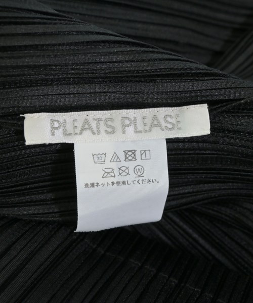 PLEATS PLEASE（プリーツプリーズ）カジュアルシャツ 黒 サイズ:4(XL位) レディース/2200682550130