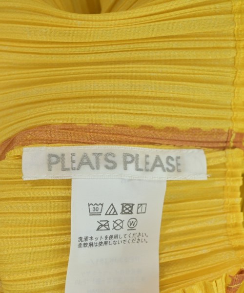 PLEATS PLEASE（プリーツプリーズ）カジュアルシャツ 黄 サイズ:F レディース/2200682598026