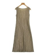 PLEATS PLEASE（プリーツプリーズ）ワンピース 茶 サイズ:3(L位) レディース/2200683454079
