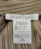 PLEATS PLEASE（プリーツプリーズ）ワンピース 茶 サイズ:3(L位) レディース/2200683454079