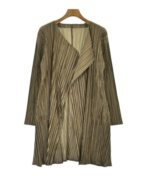 PLEATS PLEASE(プリーツプリーズ)コート 茶 サイズ:3(L位)/2200683454086