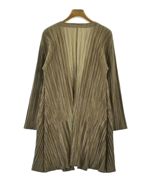PLEATS PLEASE（プリーツプリーズ）コート 茶 サイズ:3(L位) レディース/2200683454086