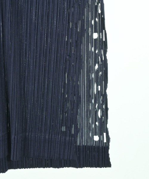 PLEATS PLEASE（プリーツプリーズ）ワンピース 紺 サイズ:3(L位) レディース/2200683454093