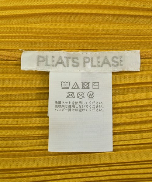 PLEATS PLEASE（プリーツプリーズ）ブラウス 黄 サイズ:F レディース/2200676111163