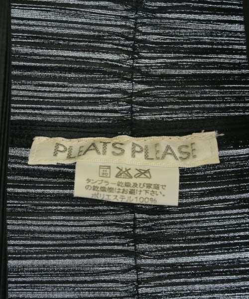PLEATS PLEASE（プリーツプリーズ）カジュアルシャツ 黒 サイズ:3(L位) レディース/2200684752013