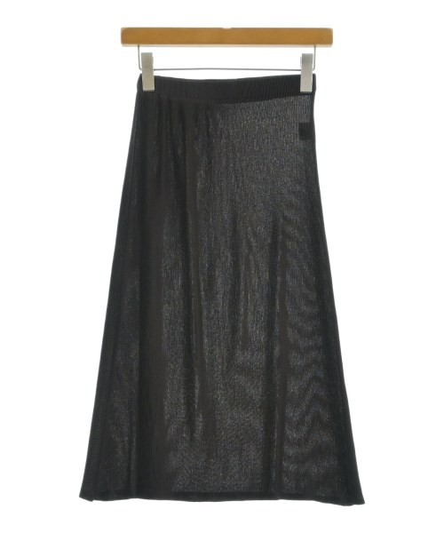 PLEATS PLEASE(プリーツプリーズ)ロング・マキシ丈スカート 茶 サイズ:3(L位)/2200684752037