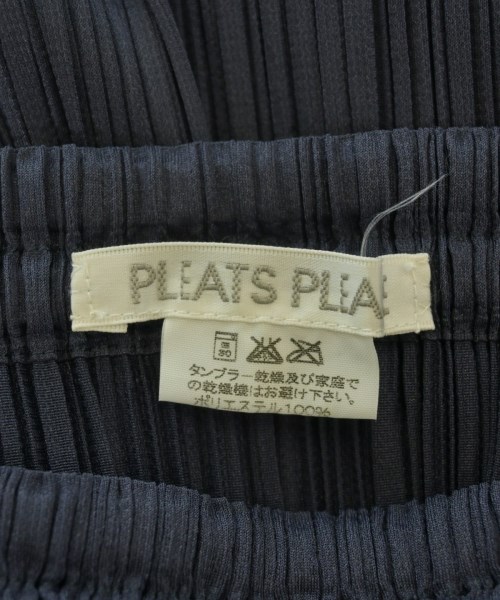 PLEATS PLEASE（プリーツプリーズ）ロング・マキシ丈スカート 紺 サイズ:3(L位) レディース/2200684752051