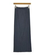 PLEATS PLEASE（プリーツプリーズ）ロング・マキシ丈スカート 紺 サイズ:3(L位) レディース/2200684752051