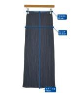 PLEATS PLEASE（プリーツプリーズ）ロング・マキシ丈スカート 紺 サイズ:3(L位) レディース/2200684752051