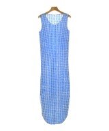 PLEATS PLEASE（プリーツプリーズ）ワンピース 青 サイズ:3(L位) レディース/2200684752068