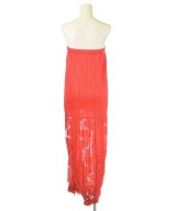 PLEATS PLEASE（プリーツプリーズ）ワンピース 赤 サイズ:-(S位) レディース/2200681203075