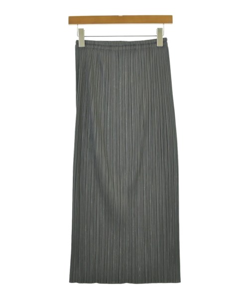 PLEATS PLEASE（プリーツプリーズ）ロング・マキシ丈スカート グレー サイズ:1(S位) レディース/2200686233022
