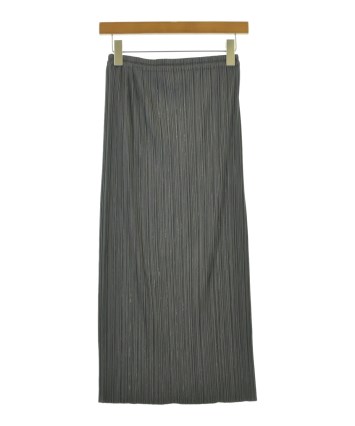 PLEATS PLEASE（プリーツプリーズ）ロング・マキシ丈スカート グレー
