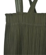 PLEATS PLEASE（プリーツプリーズ）ワンピース カーキ サイズ:3(L位) レディース/2200681824096
