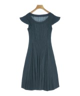 PLEATS PLEASE（プリーツプリーズ）ワンピース 紺 サイズ:3(L位) レディース/2200679922063