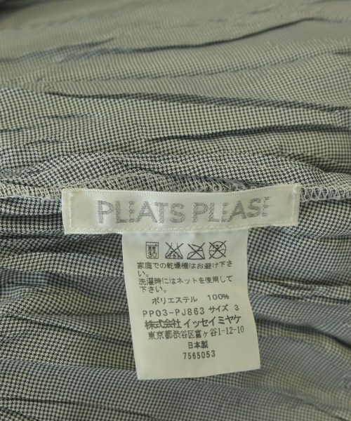 PLEATS PLEASE（プリーツプリーズ）カジュアルシャツ グレー サイズ:3(L位) レディース/2200687005178