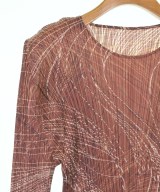 PLEATS PLEASE（プリーツプリーズ）ブラウス 茶 サイズ:3(L位) レディース/2200687018048