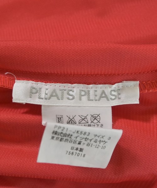 PLEATS PLEASE（プリーツプリーズ）ブラウス 赤 サイズ:3(L位) レディース/2200687738038