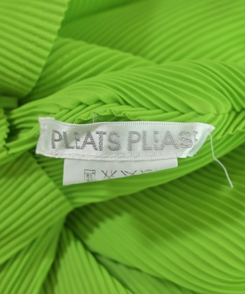 PLEATS PLEASE（プリーツプリーズ）カジュアルシャツ 緑 サイズ:3(L位) レディース/2200687738045