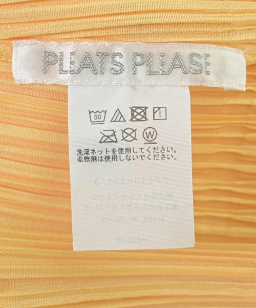 PLEATS PLEASE（プリーツプリーズ）ブラウス 黄 サイズ:3(L位) レディース/2200689303036
