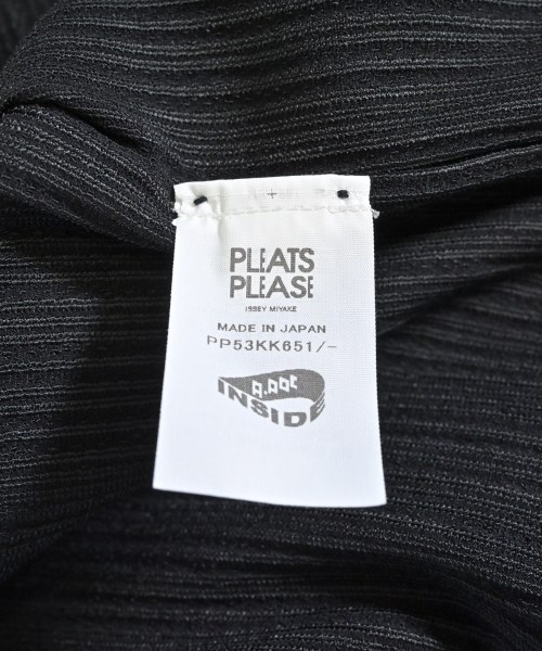 PLEATS PLEASE（プリーツプリーズ）ブラウス 黒 サイズ:F レディース/2200689303302