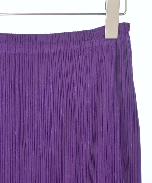PLEATS PLEASE（プリーツプリーズ）ロング・マキシ丈スカート 紫 サイズ:3(L位) レディース/2200690274127