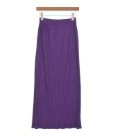 PLEATS PLEASE（プリーツプリーズ）ロング・マキシ丈スカート 紫 サイズ:3(L位) レディース/2200690274127