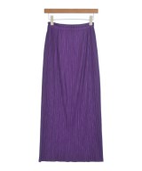 PLEATS PLEASE（プリーツプリーズ）ロング・マキシ丈スカート 紫 サイズ:3(L位) レディース/2200690274127