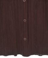 PLEATS PLEASE（プリーツプリーズ）カジュアルジャケット 茶 サイズ:5(XXL位) レディース/2200690539028