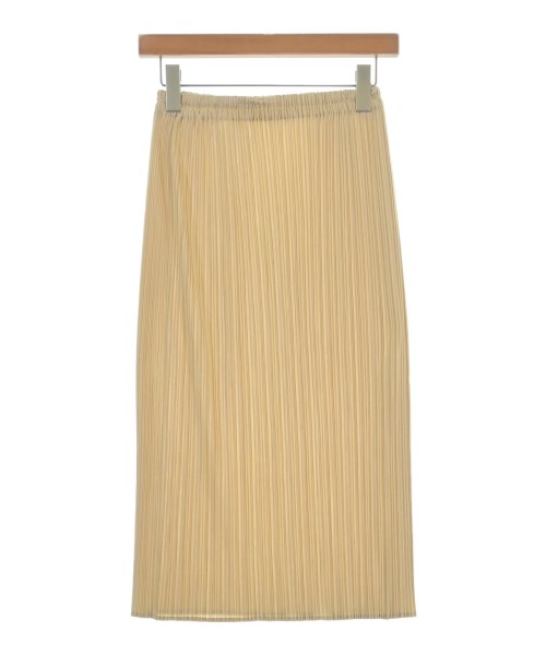 PLEATS PLEASE（プリーツプリーズ）ロング・マキシ丈スカート ベージュ サイズ:-(XS位) レディース/2200691177175