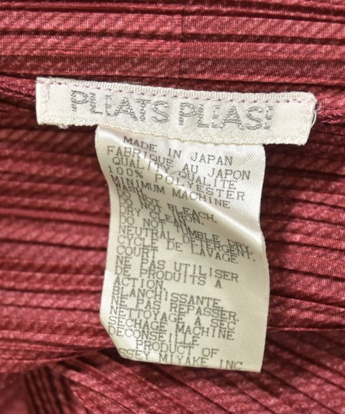 PLEATS PLEASE（プリーツプリーズ）その他 赤 サイズ:3(L位) レディース/2200691070247