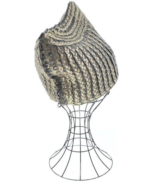 ISSEY MIYAKE MEN（イッセイ　ミヤケ　メン）ニットキャップ・ビーニー ゴールド サイズ:- メンズ/2200634776045