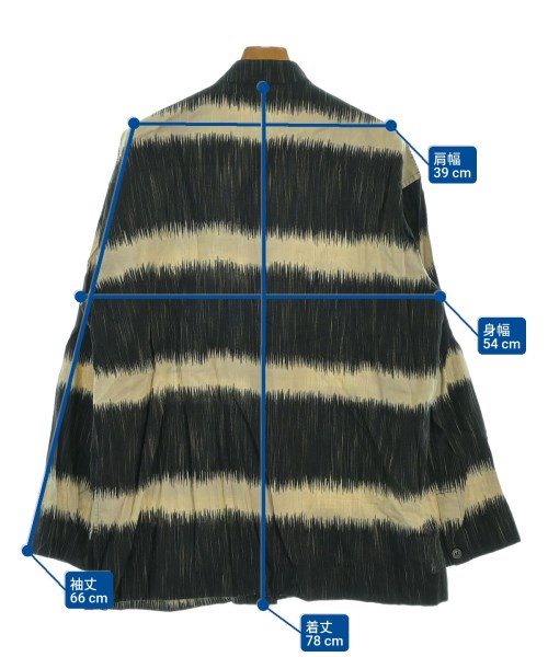 ISSEY MIYAKE MEN（イッセイ　ミヤケ　メン）カジュアルシャツ 黒 サイズ:3(L位) メンズ/2200623679111