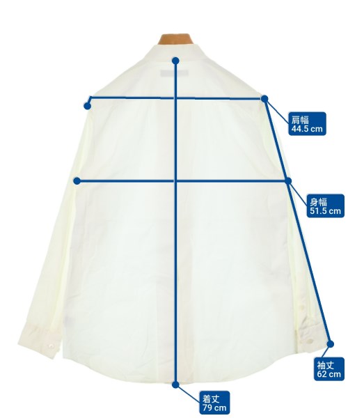 ISSEY MIYAKE MEN（イッセイ　ミヤケ　メン）カジュアルシャツ 白 サイズ:3(L位) メンズ/2200631798019