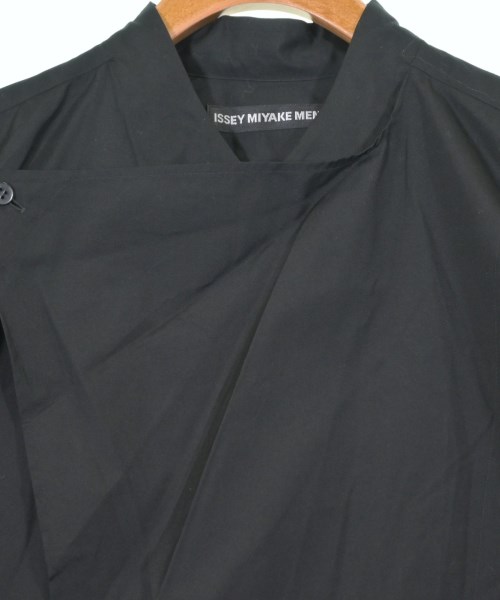 ISSEY MIYAKE MEN（イッセイ　ミヤケ　メン）カジュアルシャツ 黒 サイズ:3(L位) メンズ/2200631798026