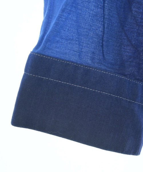 ISSEY MIYAKE MEN（イッセイ　ミヤケ　メン）カジュアルシャツ 紺 サイズ:4(XL位) メンズ/2200631798101