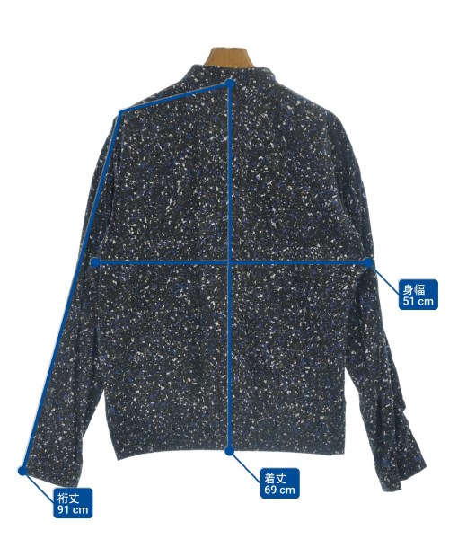 ISSEY MIYAKE MEN（イッセイ　ミヤケ　メン）カジュアルシャツ 黒 サイズ:3(L位) メンズ/2200631798118