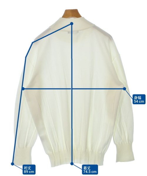 ISSEY MIYAKE MEN（イッセイ　ミヤケ　メン）ニット・セーター 白 サイズ:3(L位) メンズ/2200631798170