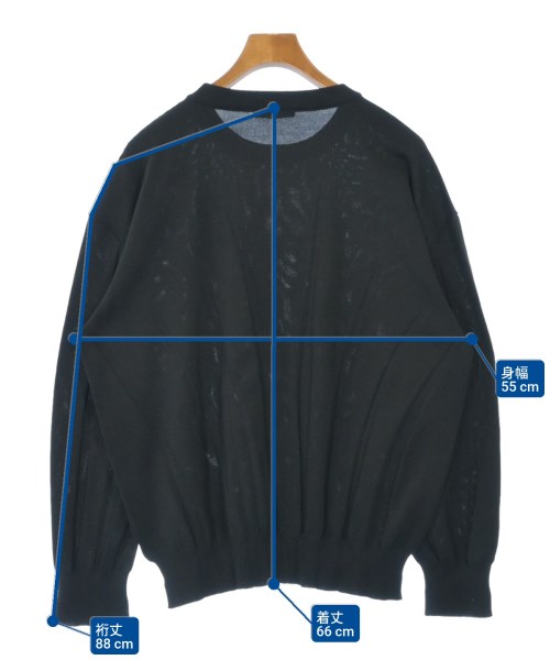 ISSEY MIYAKE MEN（イッセイ　ミヤケ　メン）ニット・セーター 黒 サイズ:3(L位) メンズ/2200631798187