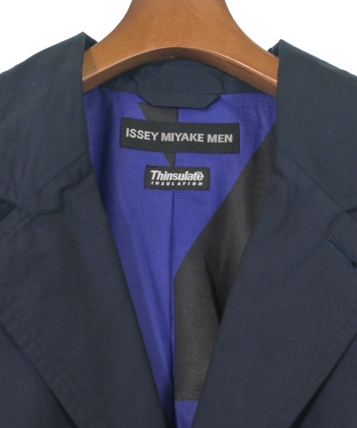 ISSEY MIYAKE MEN（イッセイ　ミヤケ　メン）カジュアルジャケット 紺 サイズ:3(L位) メンズ/2200642276049