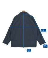 ISSEY MIYAKE MEN（イッセイ　ミヤケ　メン）カジュアルジャケット 紺 サイズ:3(L位) メンズ/2200642276049