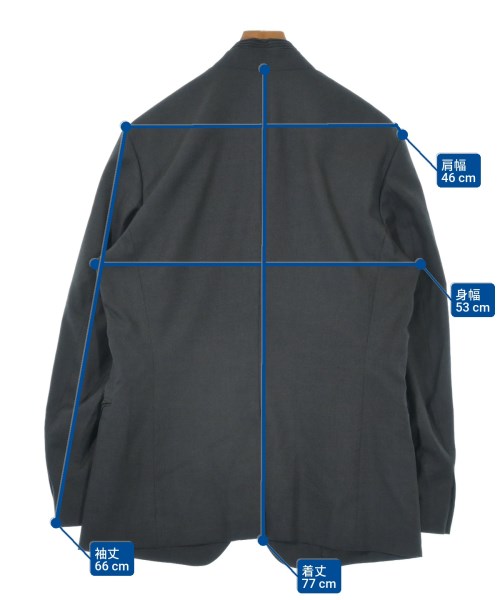 ISSEY MIYAKE MEN（イッセイ　ミヤケ　メン）テーラードジャケット グレー サイズ:3(L位) メンズ/2200632667062