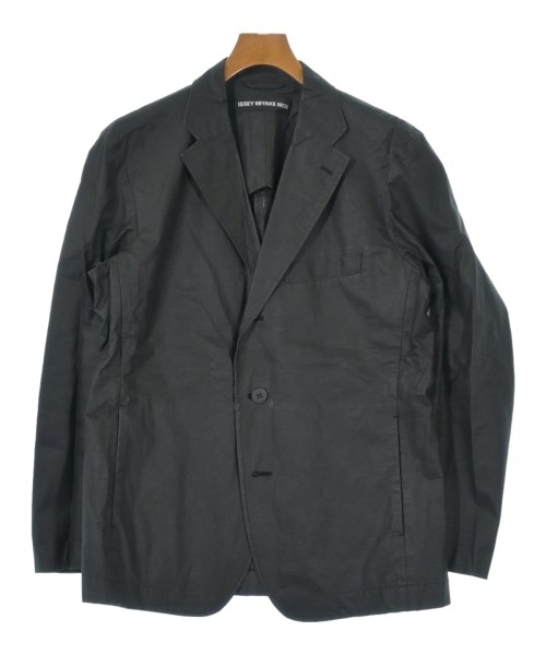 ISSEY MIYAKE MEN(イッセイ　ミヤケ　メン)カジュアルジャケット 黒 サイズ:3(L位)/2200632667123