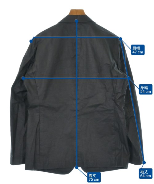 ISSEY MIYAKE MEN（イッセイ　ミヤケ　メン）カジュアルジャケット 黒 サイズ:3(L位) メンズ/2200632667123