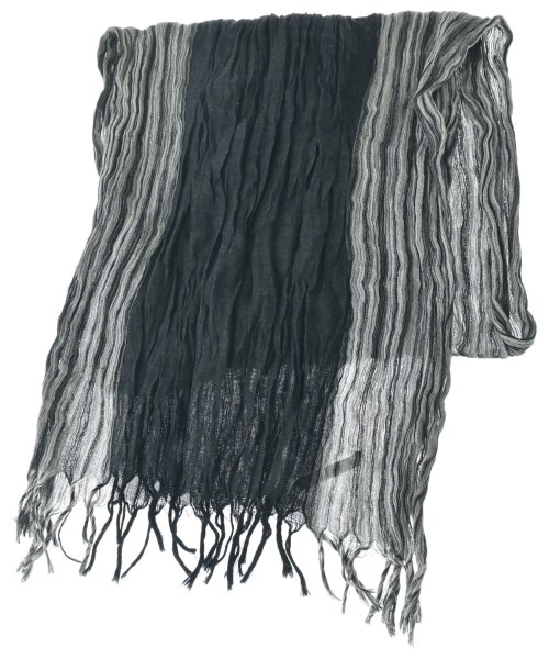 ISSEY MIYAKE MEN(イッセイ　ミヤケ　メン)ストール 黒 サイズ:-/2200632667215