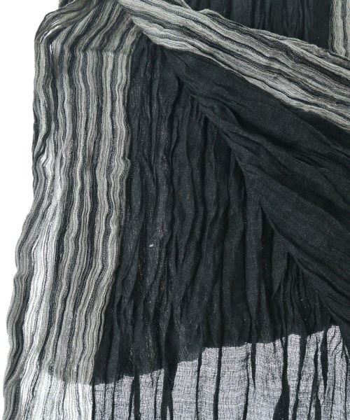 ISSEY MIYAKE MEN（イッセイ　ミヤケ　メン）ストール 黒 サイズ:- メンズ/2200632667215